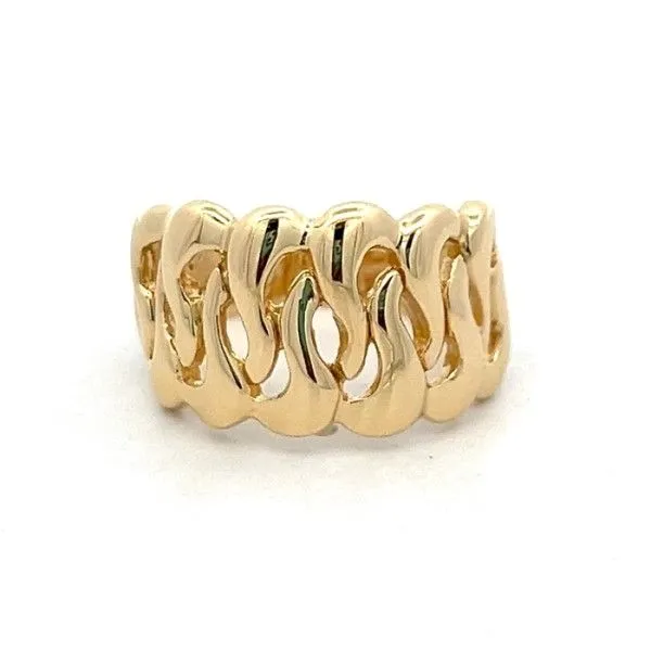 Estate 18Kt Yellow Gold Swirl Intertwined Ring Dickinson Jewelers Dunkirk, MD