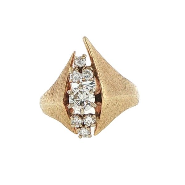 14K Yellow Diamond Ring Dickinson Jewelers Dunkirk, MD