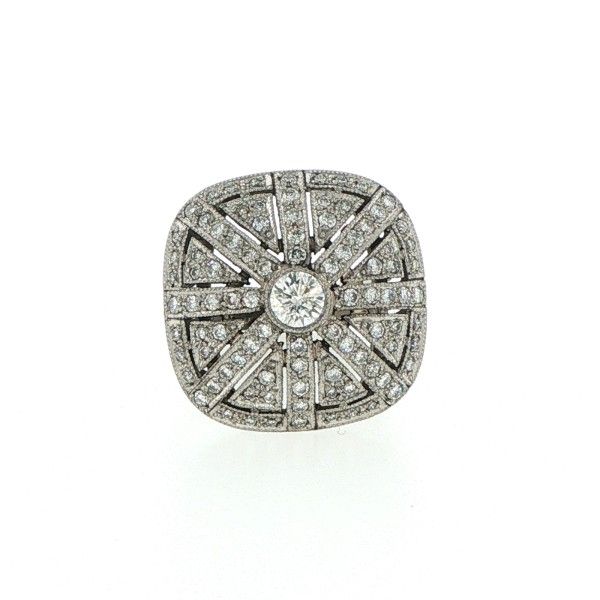 Platinum Diamond Ring Dickinson Jewelers Dunkirk, MD