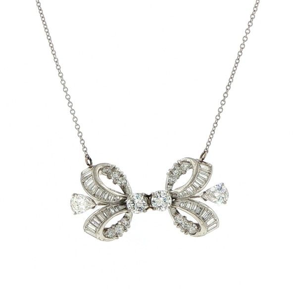 Platinum Diamond Conversion Necklace Dickinson Jewelers Dunkirk, MD