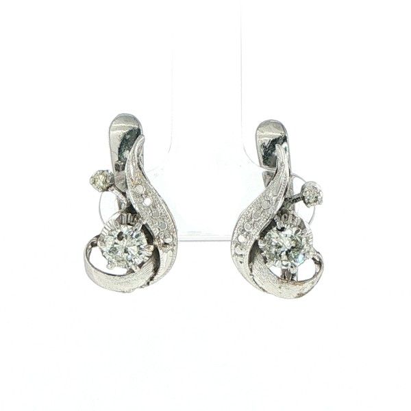 Estate Diamond Earrings Dickinson Jewelers Dunkirk, MD