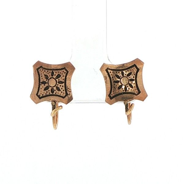 Estate Square Earrings Dickinson Jewelers Dunkirk, MD