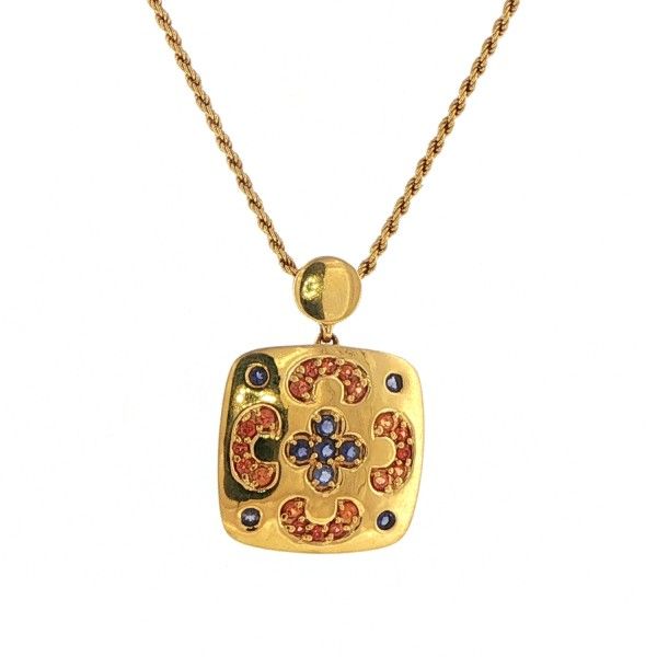 18K Yellow "Louis Feraud" Pendant Dickinson Jewelers Dunkirk, MD