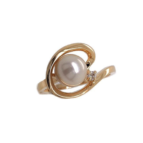 14k Yellow Gold Pearl Ring Dickinson Jewelers Dunkirk, MD