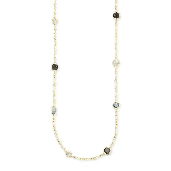 Gray kendra scott necklace top