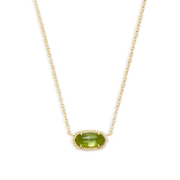 Elisa Gold Pendant Necklace In Peridot Illusion Dickinson Jewelers Dunkirk, MD