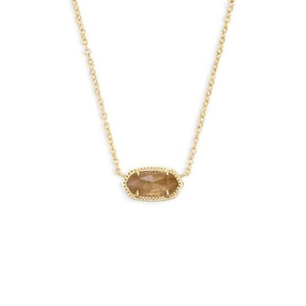 Elisa Gold Pendant Necklace In Orange Citrine Quartz Dickinson Jewelers Dunkirk, MD