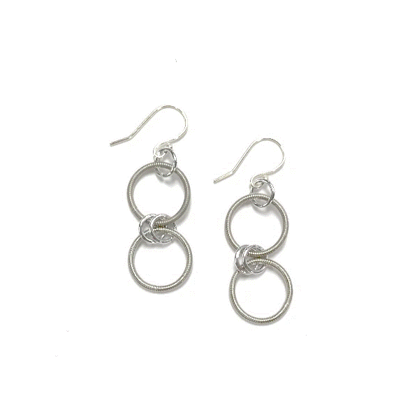 Piano Wire Earrings Dickinson Jewelers Dunkirk, MD