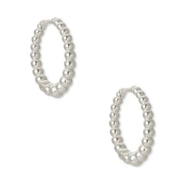 Kendra Scott Josie Huggie Earrings In Silver Dickinson Jewelers Dunkirk, MD