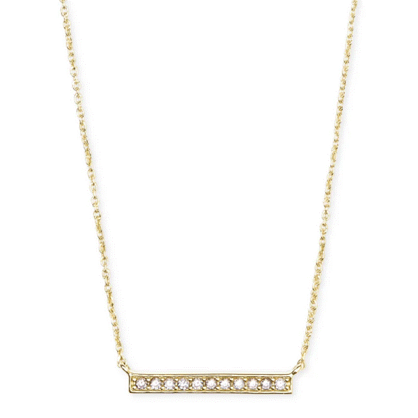 Kendra Scott Addison Pendant Necklace In Yellow Gold Dickinson Jewelers Dunkirk, MD