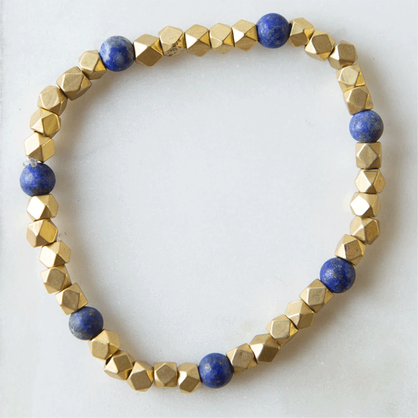 Lapis Lazuli Stretch Bracelet Dickinson Jewelers Dunkirk, MD