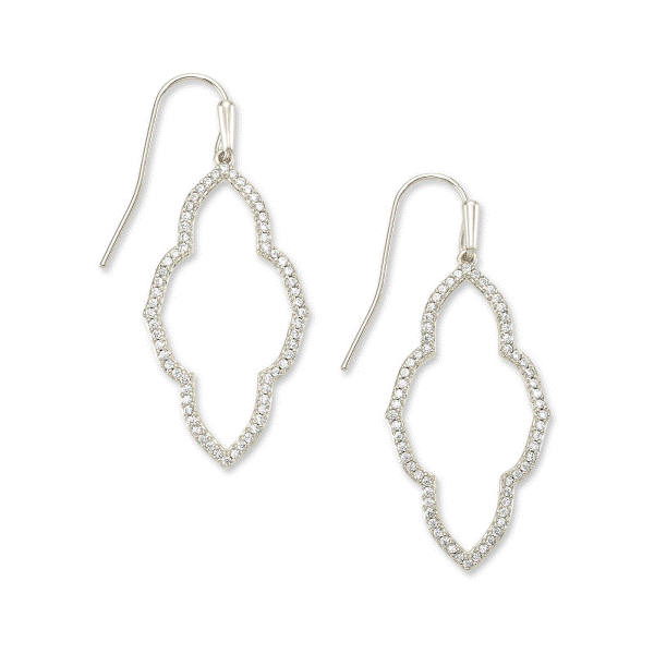 Abbie Small Open Frame Earrings Dickinson Jewelers Dunkirk, MD