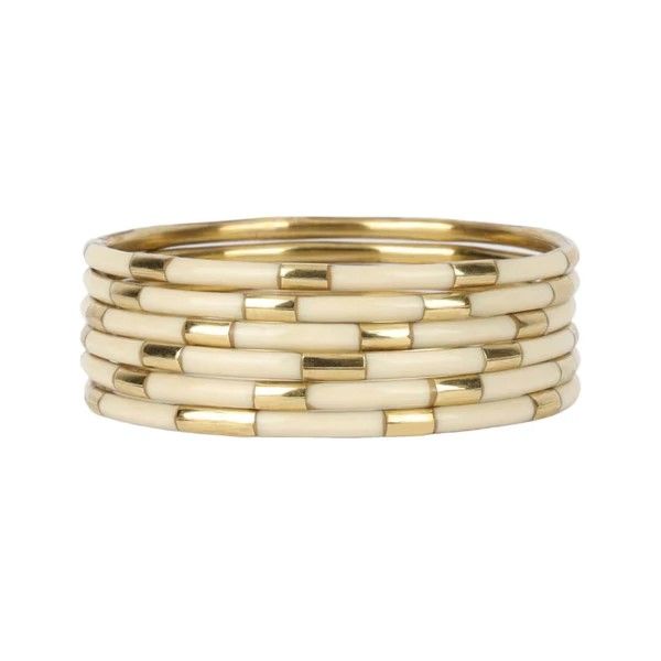 Veda Bangles - Set of 6 in Ivory Dickinson Jewelers Dunkirk, MD