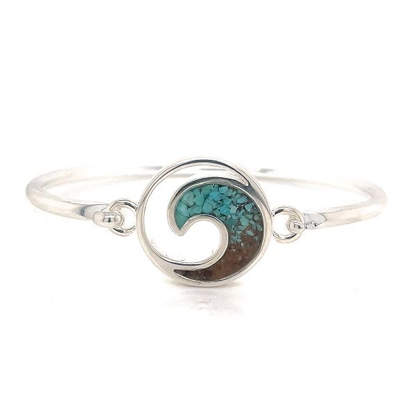 Sterling Silver Wave Bracelet Dickinson Jewelers Dunkirk, MD