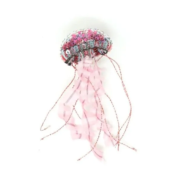 Handmade Jellyfish Brooch Pin Dickinson Jewelers Dunkirk, MD