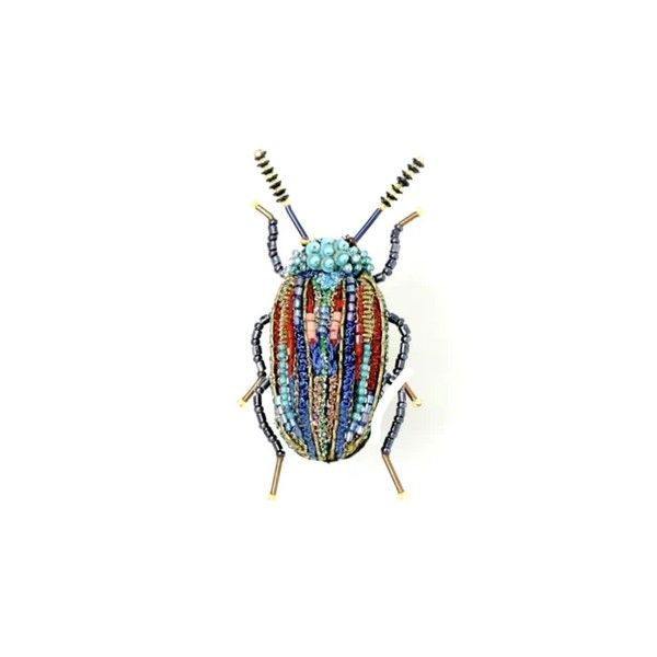 Handmade Snowdon Beetle Brooch Pin Dickinson Jewelers Dunkirk, MD