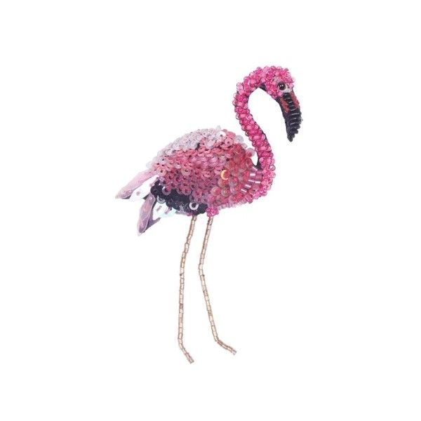 Handmade Flamingo Brooch Pin Dickinson Jewelers Dunkirk, MD