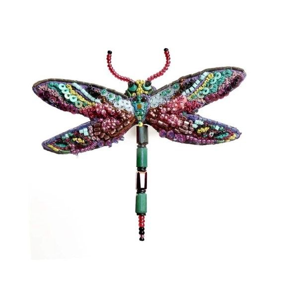 Handmade Amethyst Dragonfly Brooch Pin Dickinson Jewelers Dunkirk, MD