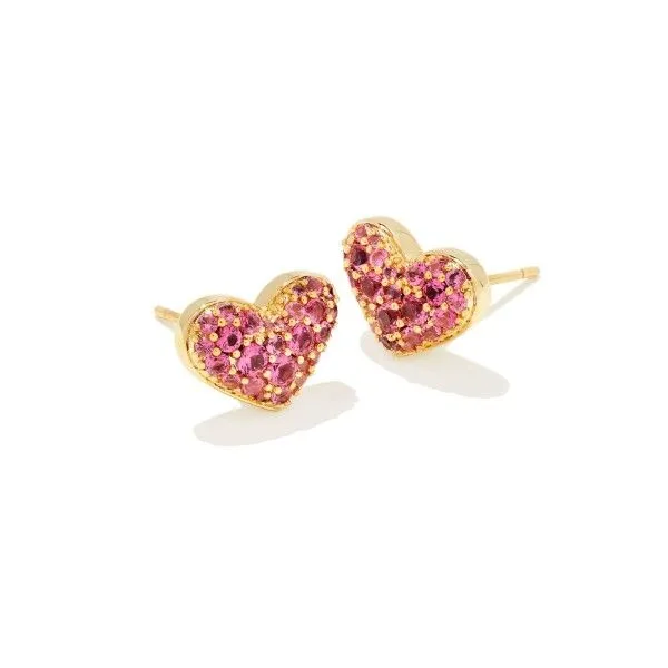 Ari Heart Earrings Dickinson Jewelers Dunkirk, MD