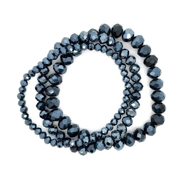 Set of 3 Beaded Stretch Bracelets Dickinson Jewelers Dunkirk, MD