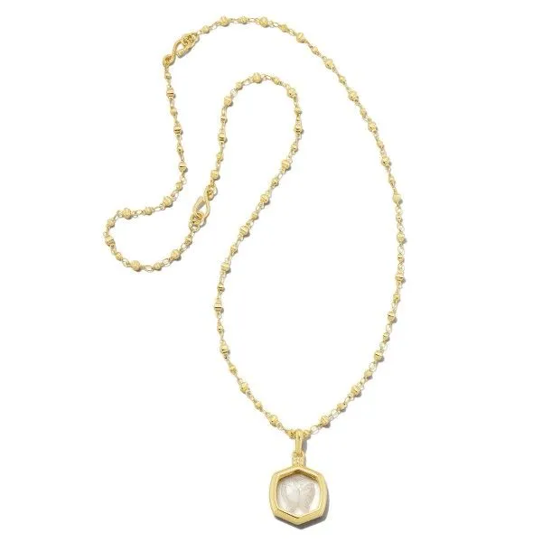 Davie Intaglio Pendant Necklace Image 2 Dickinson Jewelers Dunkirk, MD