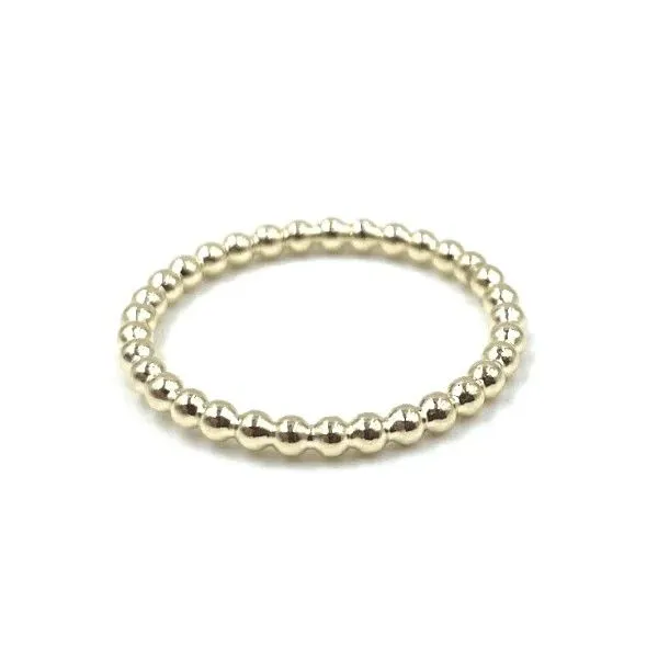 14Kt Gold Filled Small Round Stone Fashion Ring Dickinson Jewelers Dunkirk, MD