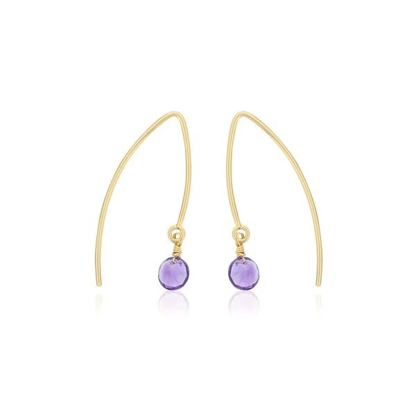 February Birthstone Earrings Dickinson Jewelers Dunkirk, MD