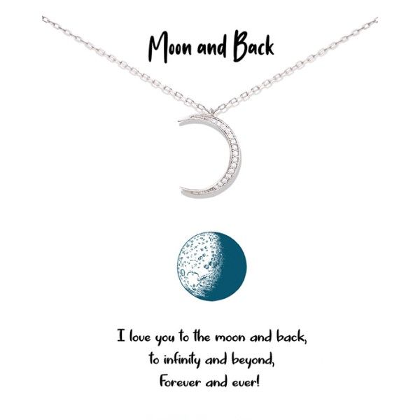 Moon and Back Necklace Dickinson Jewelers Dunkirk, MD