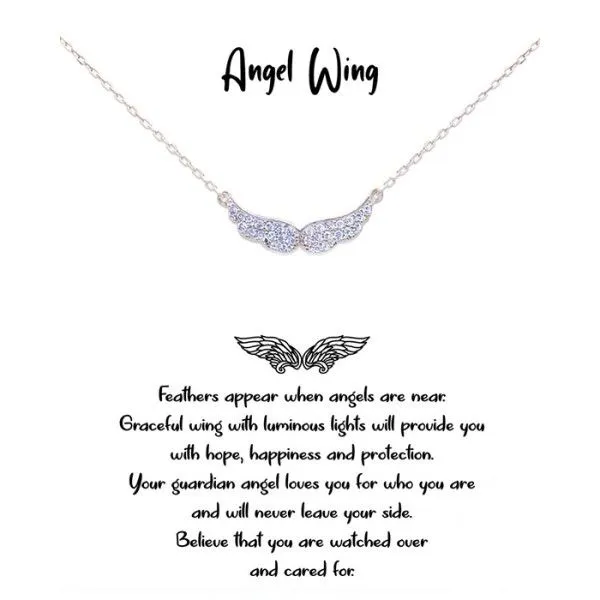 Angel Wing Necklace Dickinson Jewelers Dunkirk, MD