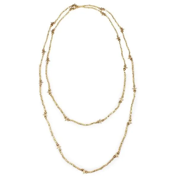 Gia Golden Star Necklace Dickinson Jewelers Dunkirk, MD