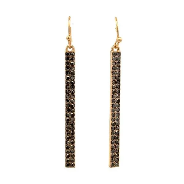 Goldtone Drop Earrings Dickinson Jewelers Dunkirk, MD