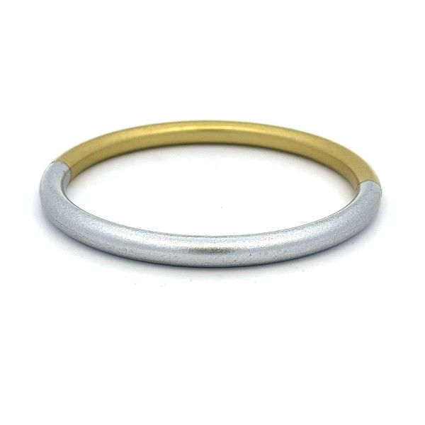 Silver/Goldtone Water Buffalo Bangle Dickinson Jewelers Dunkirk, MD