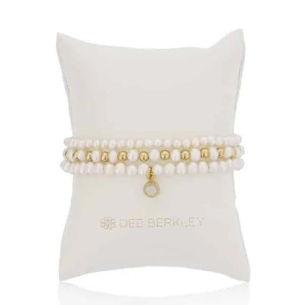 Pearl Stack Bracelet Set Dickinson Jewelers Dunkirk, MD