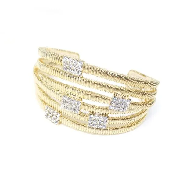 "Confetti" Multi Strand Bangle Bracelet Dickinson Jewelers Dunkirk, MD