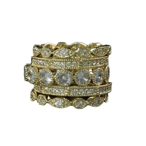 14k Gold Plated Rings - Sz 8 Dickinson Jewelers Dunkirk, MD