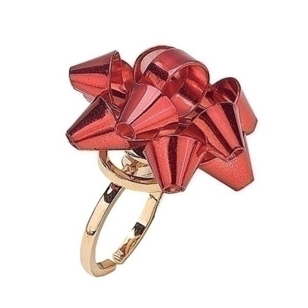 Christmas Bow Ring 001-790-10102 Dickinson Jewelers Dickinson