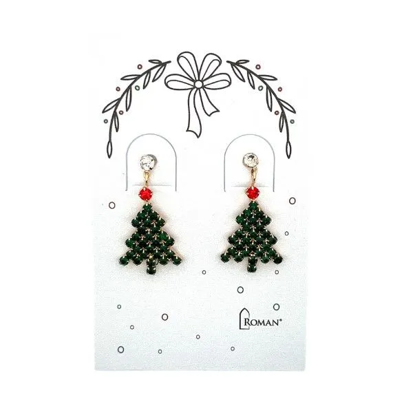 Christmas Tree Dangle Earrings Dickinson Jewelers Dunkirk, MD