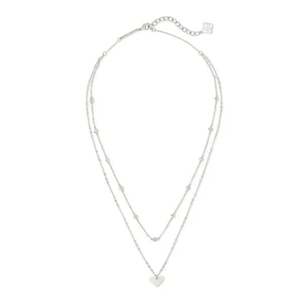 Kendra Scott Ari Heart Multi Strand Necklace 002-790-10408