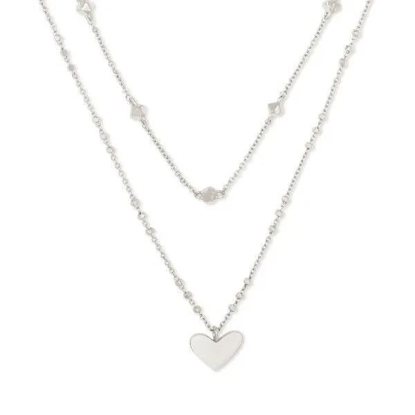 Ari Heart Multi Strand Necklace Dickinson Jewelers Dunkirk, MD