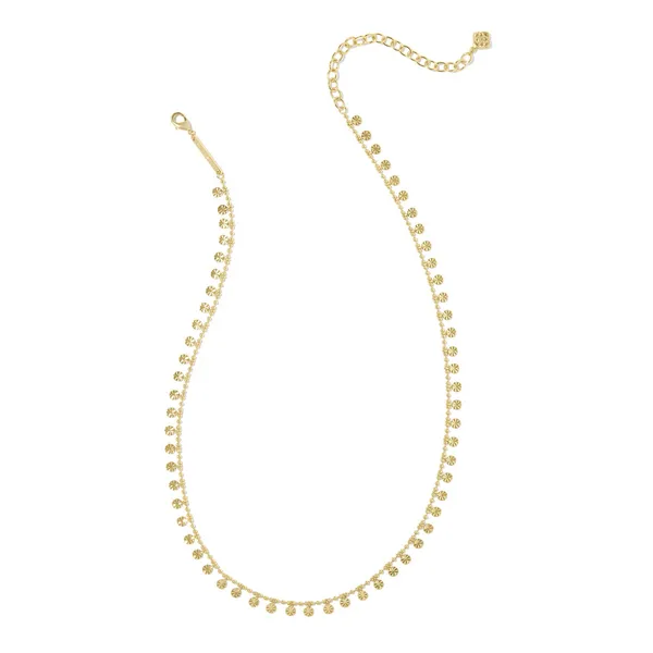 14k Gold Plated Ivy Chain Necklace Image 2 Dickinson Jewelers Dunkirk, MD