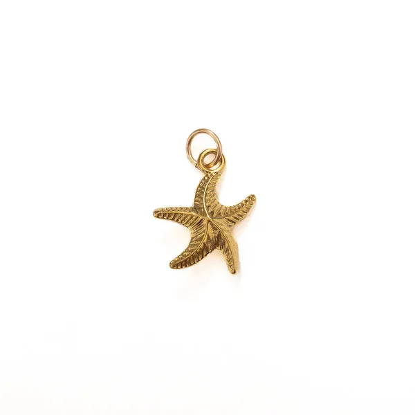 Gold Plated Starfish Charm Dickinson Jewelers Dunkirk, MD
