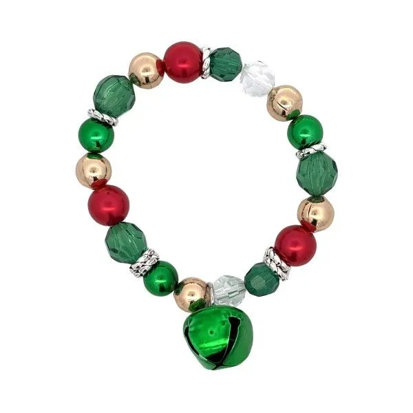 Green Jingle Bell Stretch Bracelet Dickinson Jewelers Dunkirk, MD