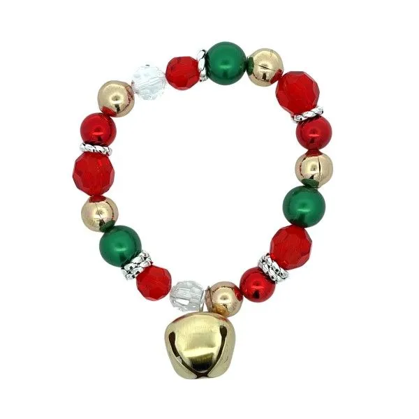 Gold Jingle Bell Stretch Bracelet Dickinson Jewelers Dunkirk, MD