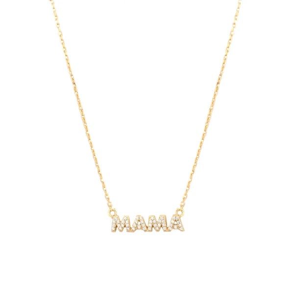 MAMA Rhinestones Necklace Dickinson Jewelers Dunkirk, MD