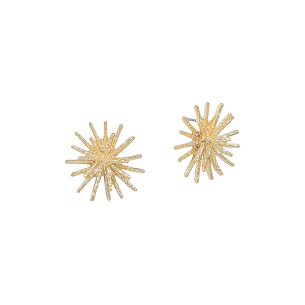 Goldtone Spike Post Earrings Dickinson Jewelers Dunkirk, MD