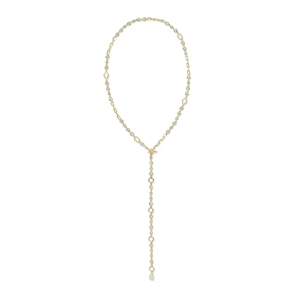 14k Gold Plated Mini "Elisa and Abbie" Strand Necklace Image 2 Dickinson Jewelers Dunkirk, MD