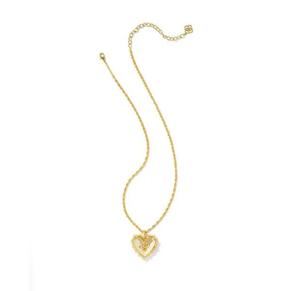 14k Gold Plated "Mallory" Rose Locket Necklace Image 2 Dickinson Jewelers Dunkirk, MD