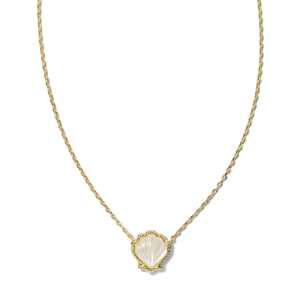 14k Gold Plated Shell Pendant Necklace Dickinson Jewelers Dunkirk, MD