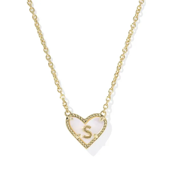 14k Gold Plated Heart Pendant Necklace Dickinson Jewelers Dunkirk, MD