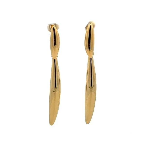 Yellowtone Elongated Dangle Post Earrings Dickinson Jewelers Dunkirk, MD